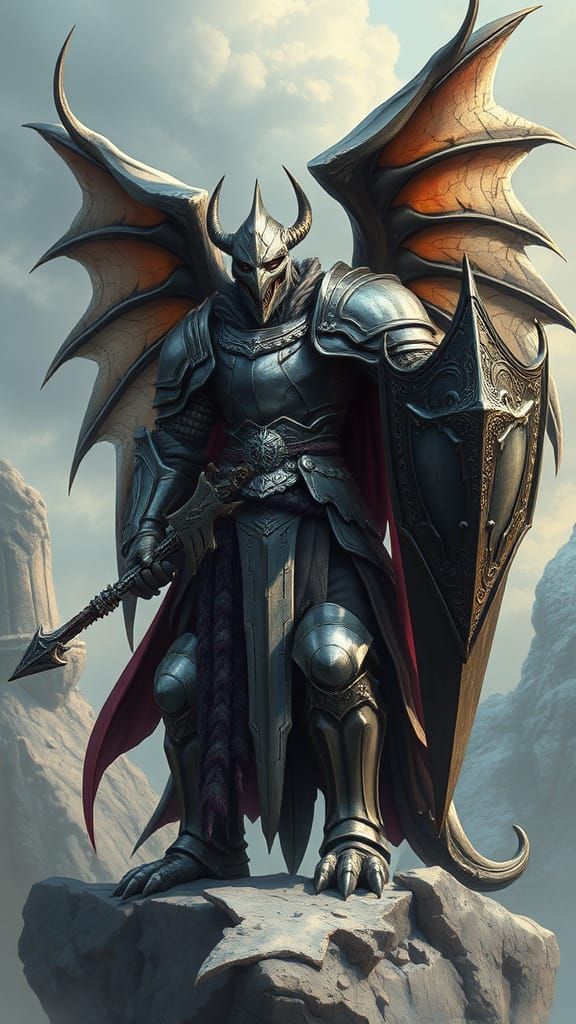 Gargoyle Knight Guardian of Stone