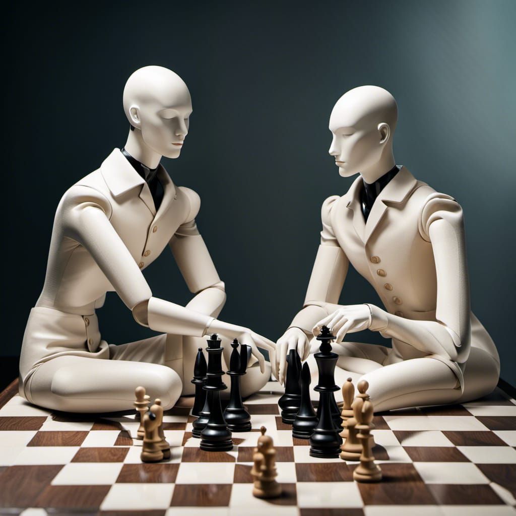 Mannequins Play Chess: A Study in Strategy