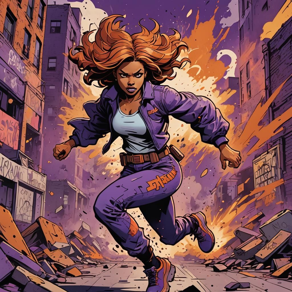Daphne Blake in Warzone Graffiti Art
