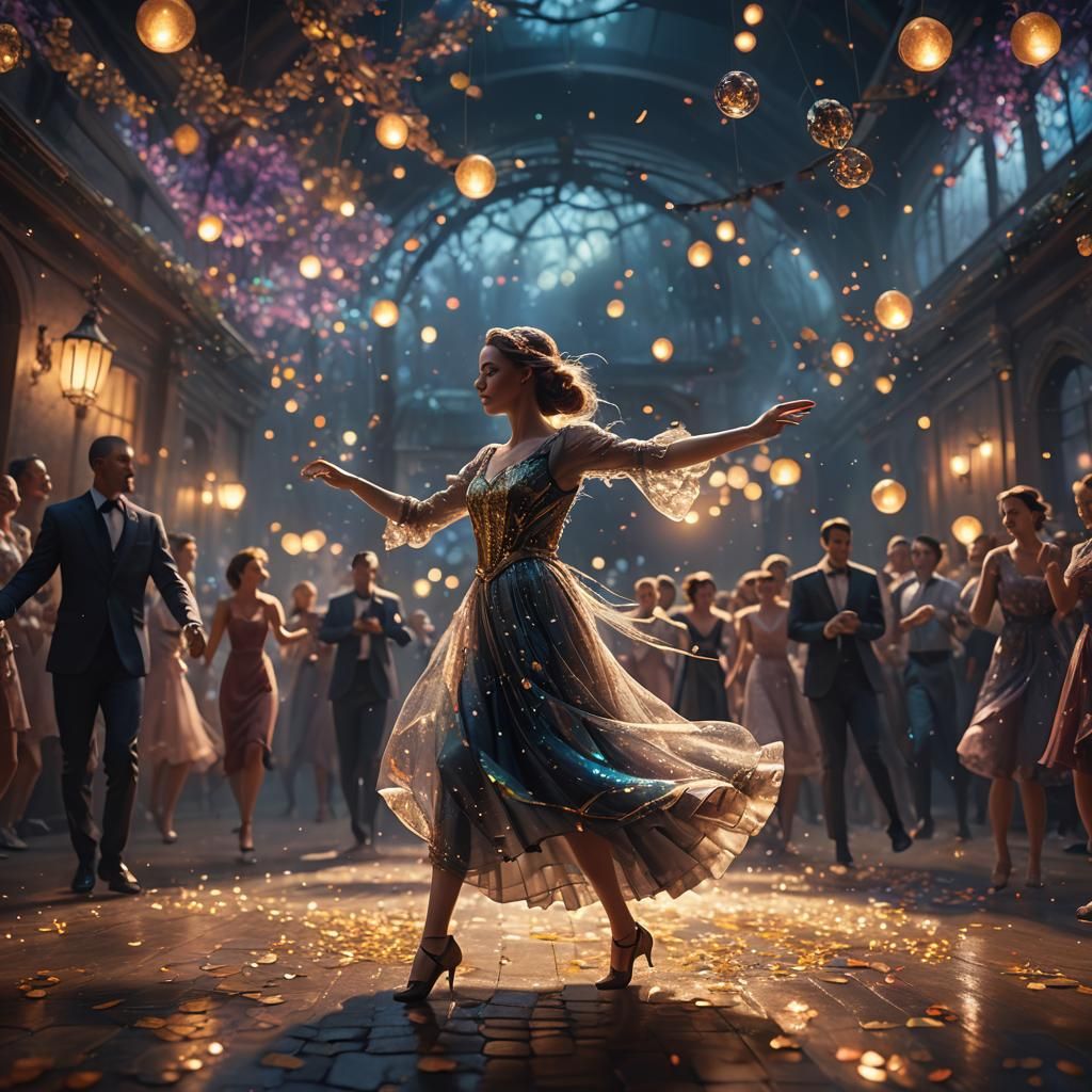 "Dance....dance as if there's no tomorrow"