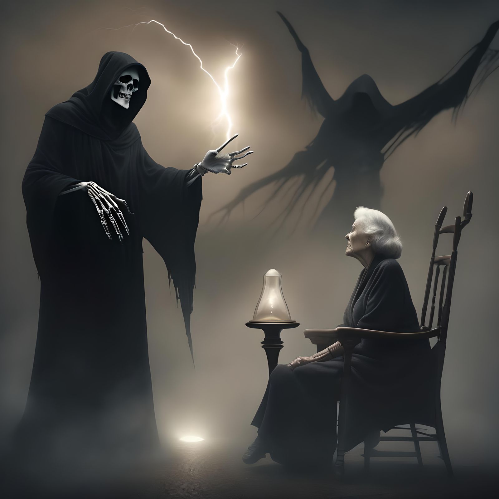 The Grim Reaper Reaches Out