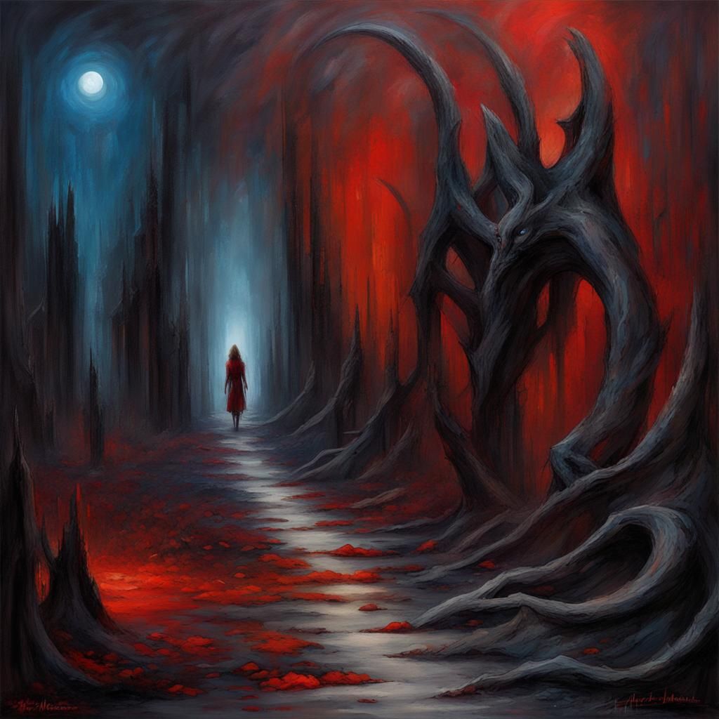 Shadowy Path Between Heaven and Hell