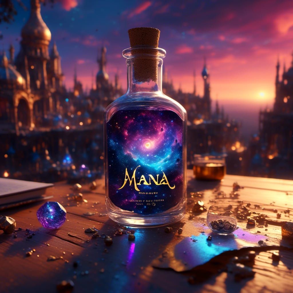 Galactic Mana Potion at Sunset