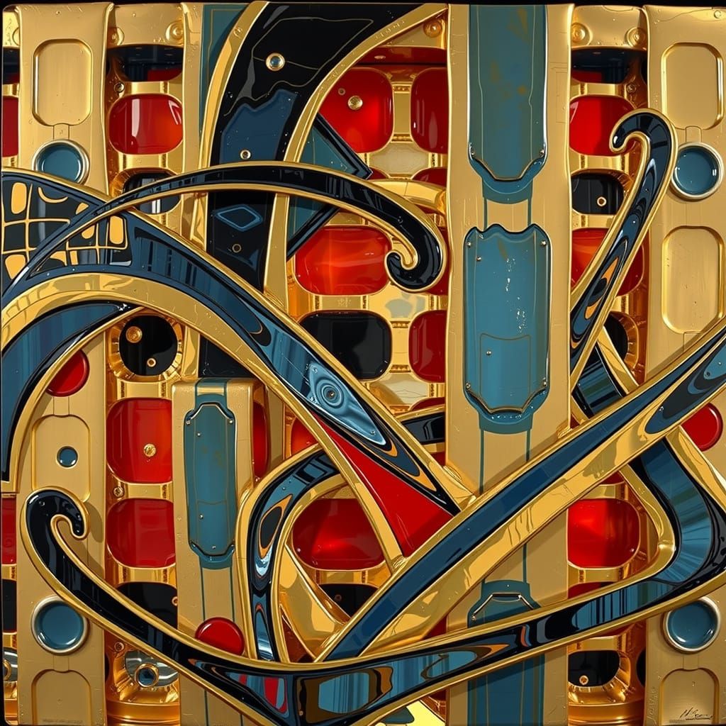 Expressive Sculpture of Reflected Glory in Hyperrealism