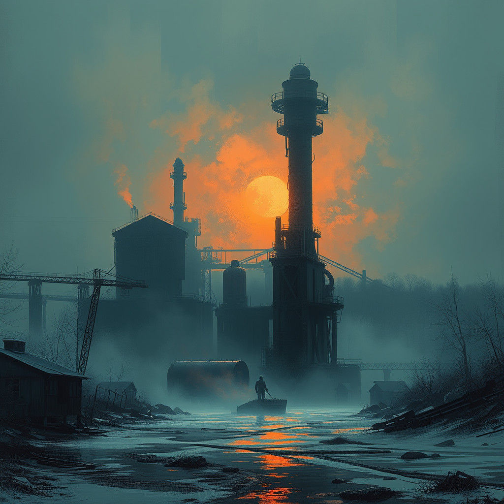 Sinister Haunting at the Old Steel Works