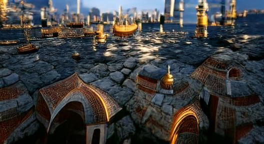 Byzantine Constantinople Skyline in Unreal Engine 5