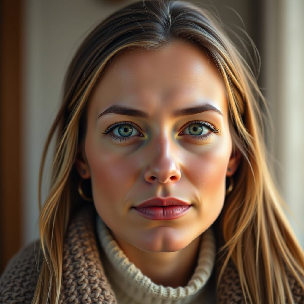 Woman Packing for a Trip in a Lo-Fi Style