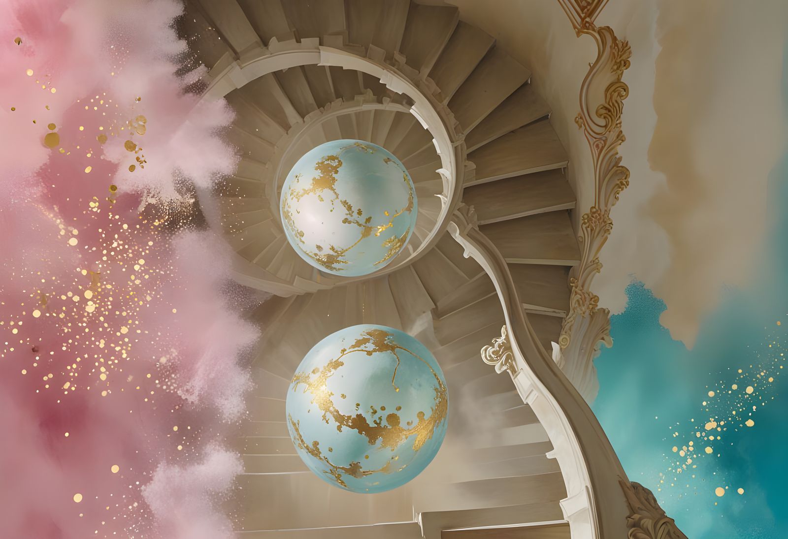 Staircase to Heaven in Shadow-Light Effect