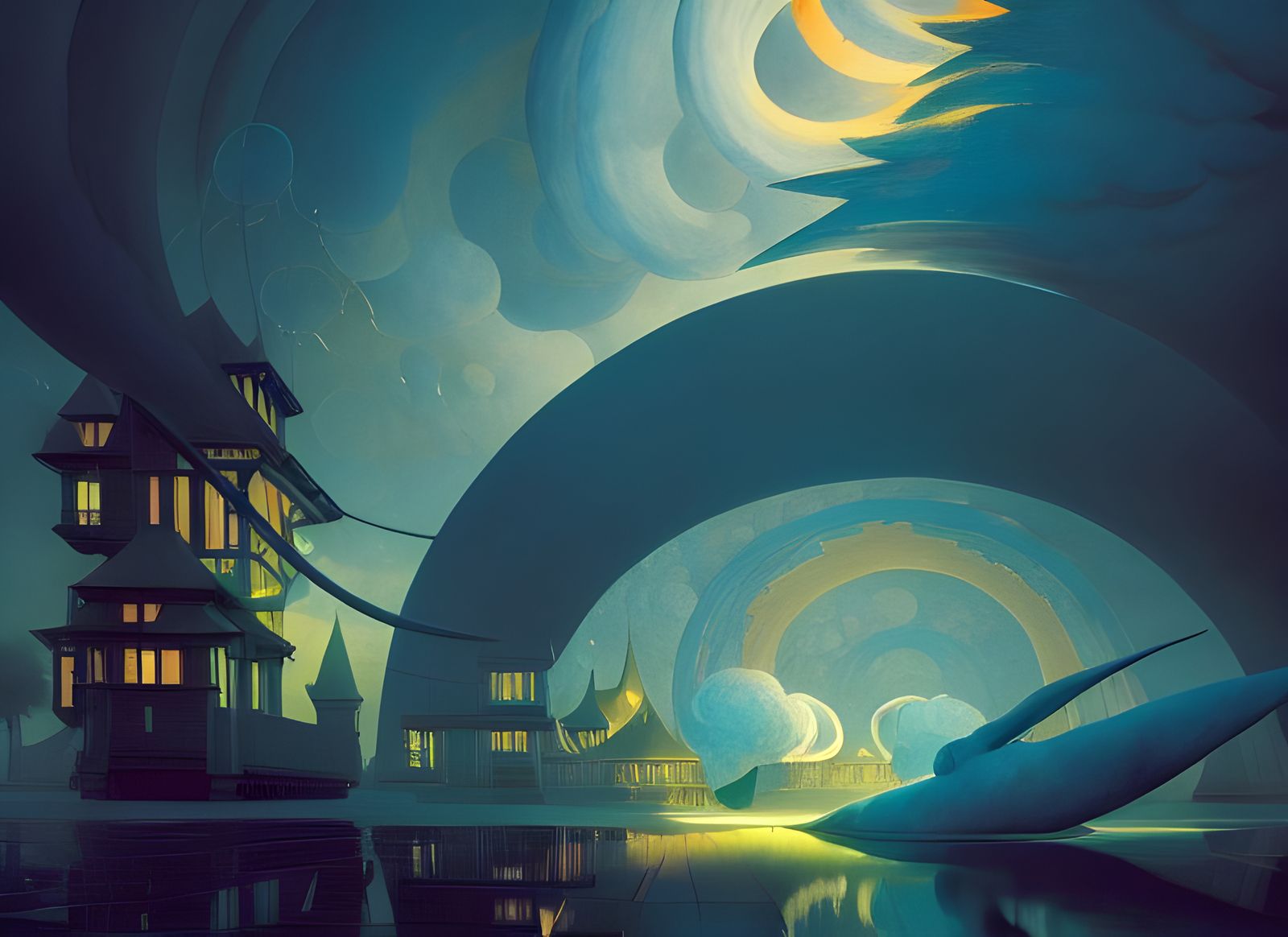 Abyssal Structures: Streamlined Beauty in a Dreamlike Photog...