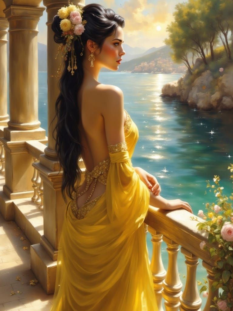 Padme Amidala Romance Cover on Naboo Sunset