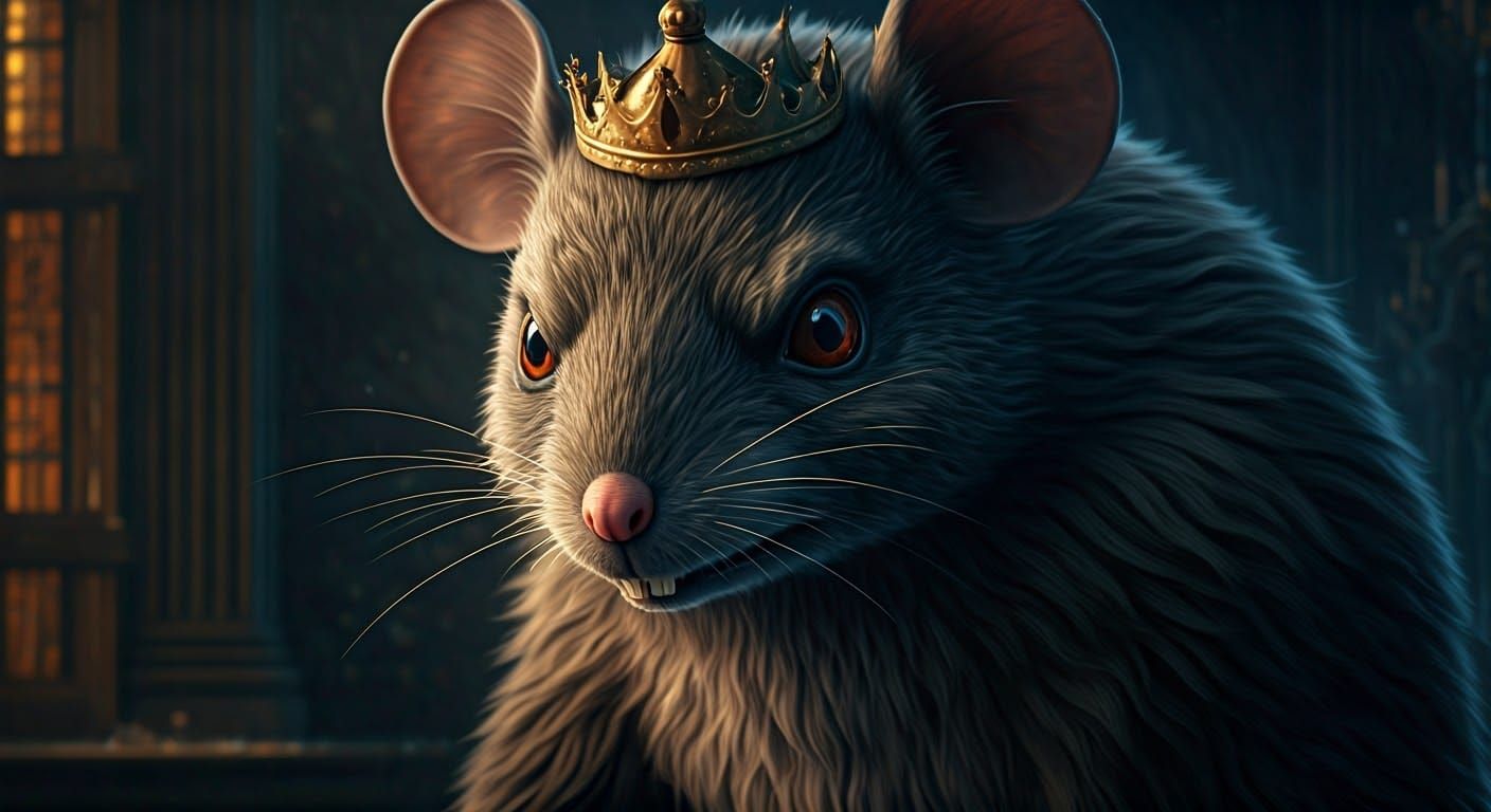 The Sinister Mouse King in Elegant Ballet Attire