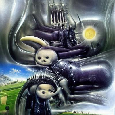 Teletubbies H.R. Giger