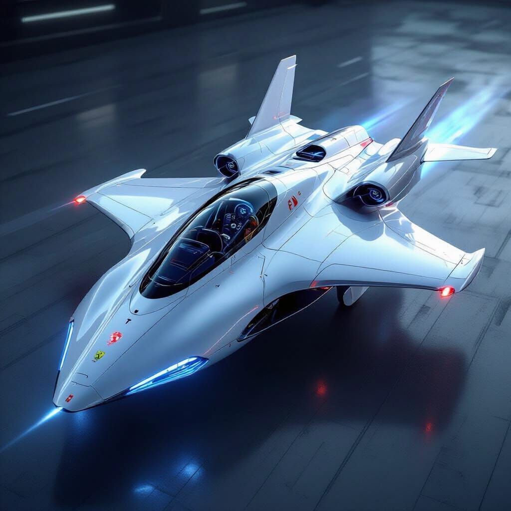 Hypersonic Aircraft Concept: Ferrari Aero-F1000