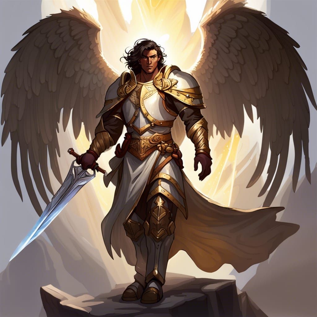Aasimar Paladin Torn Between Good and Evil