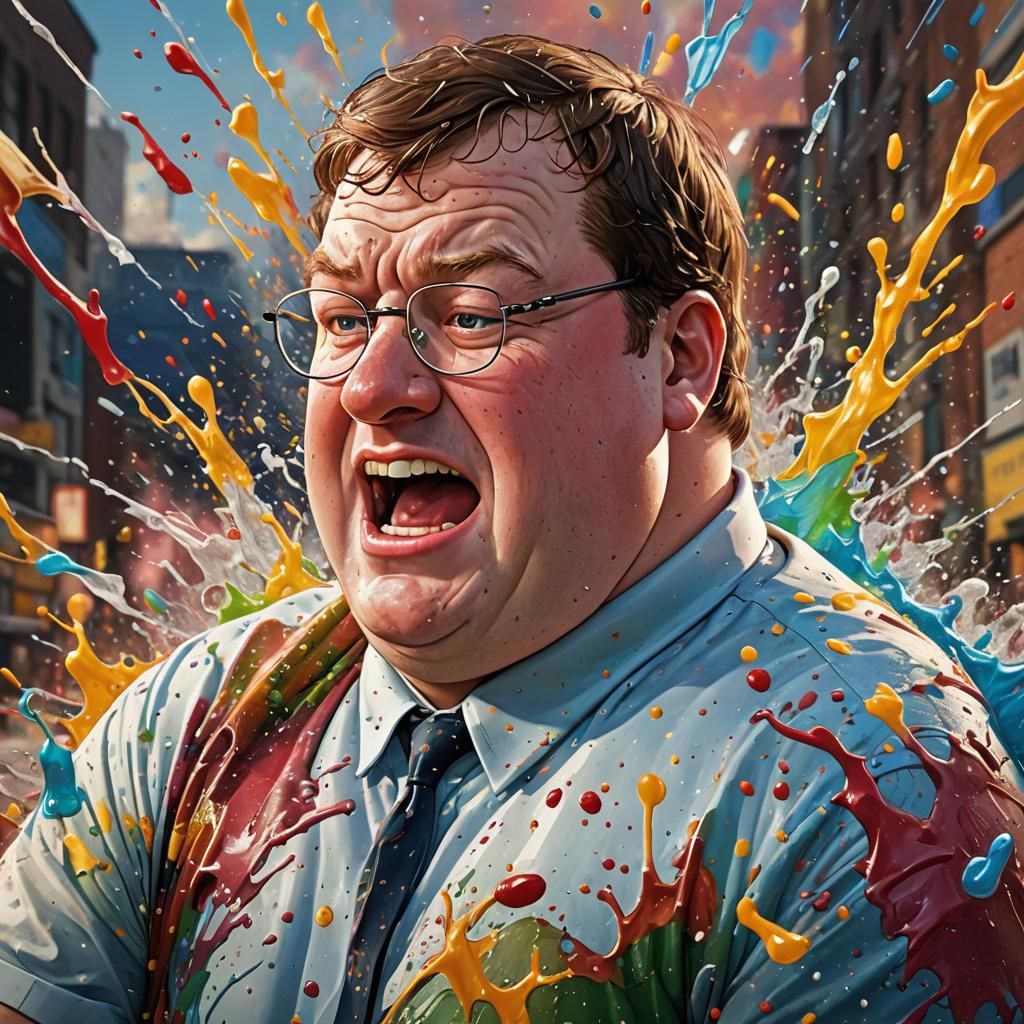 Hyperrealistic Peter Griffin Concept Art