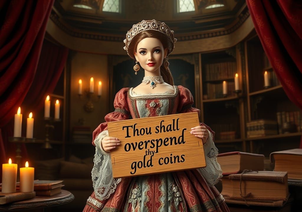 Elizabethan Barbie's Financial Advice: A Digital Renaissance