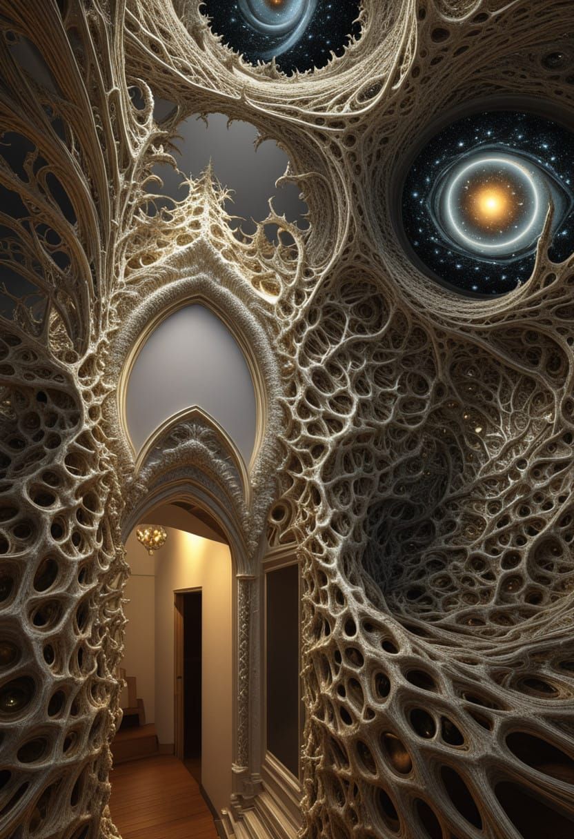 Somebody should be designing 'Installations' for (with) their Clients. Someone will make these 3d printed installations ...