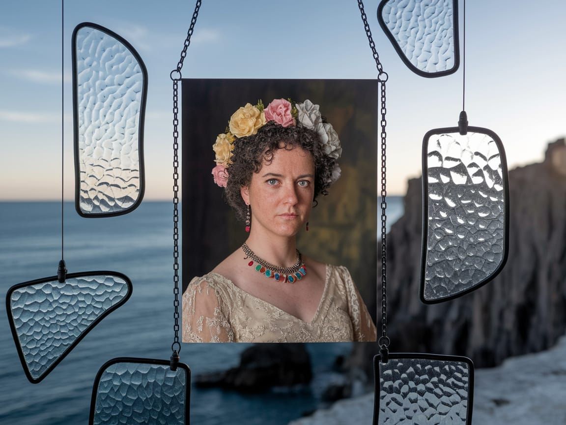 Crazed Glasspatchwork Hanging