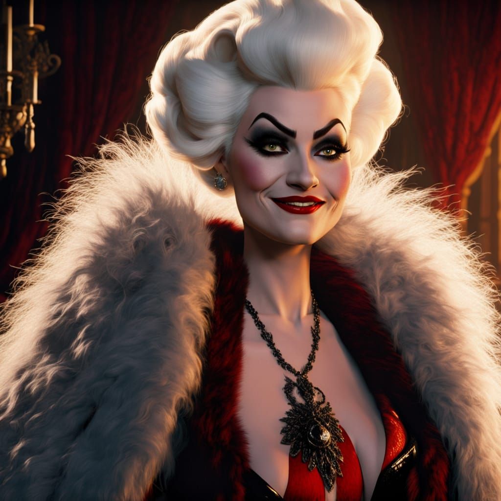 Cruella de Vil: The Iconic Disney Villain