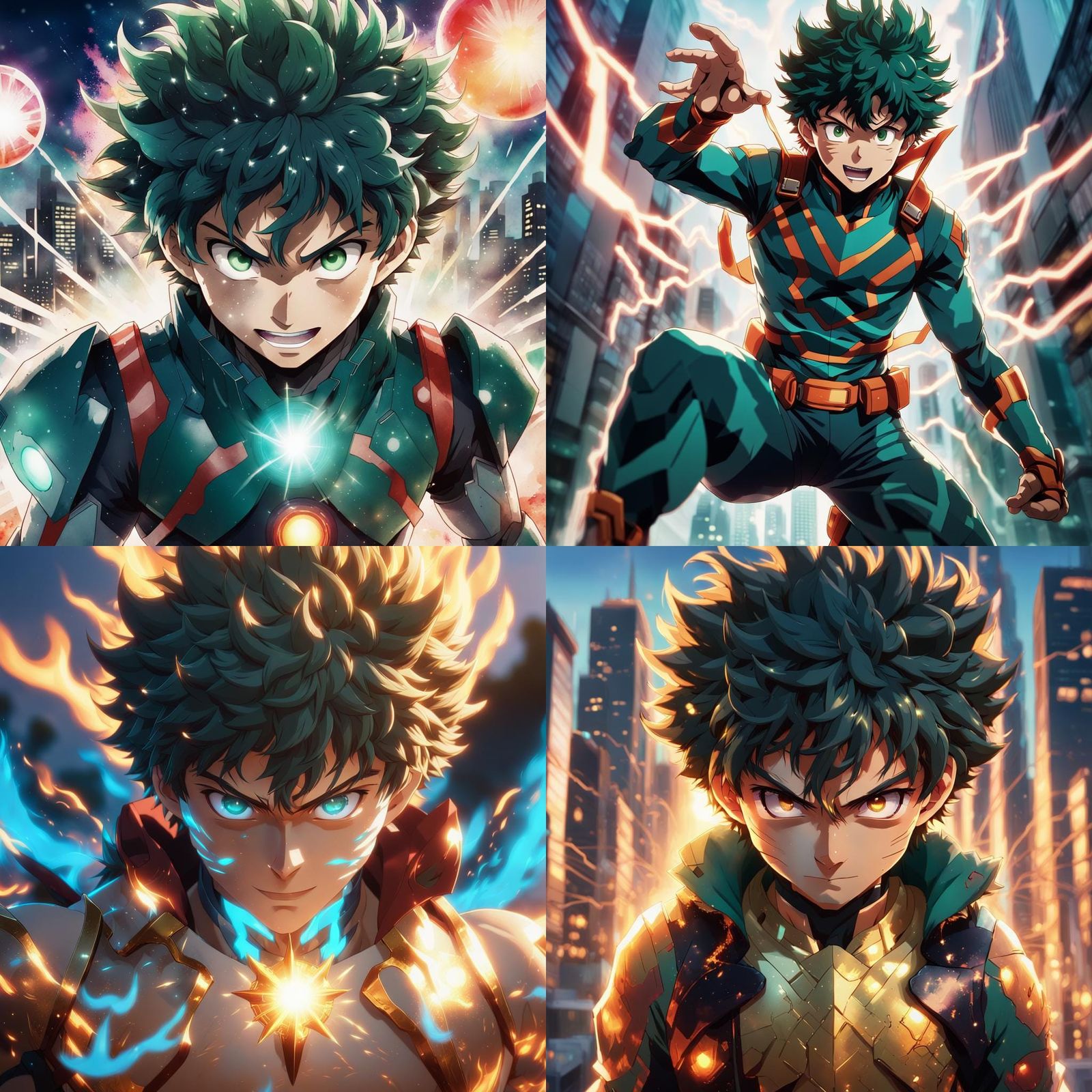 Midoriya Izuku - The Armored Monarch Hero: Deku-Knight