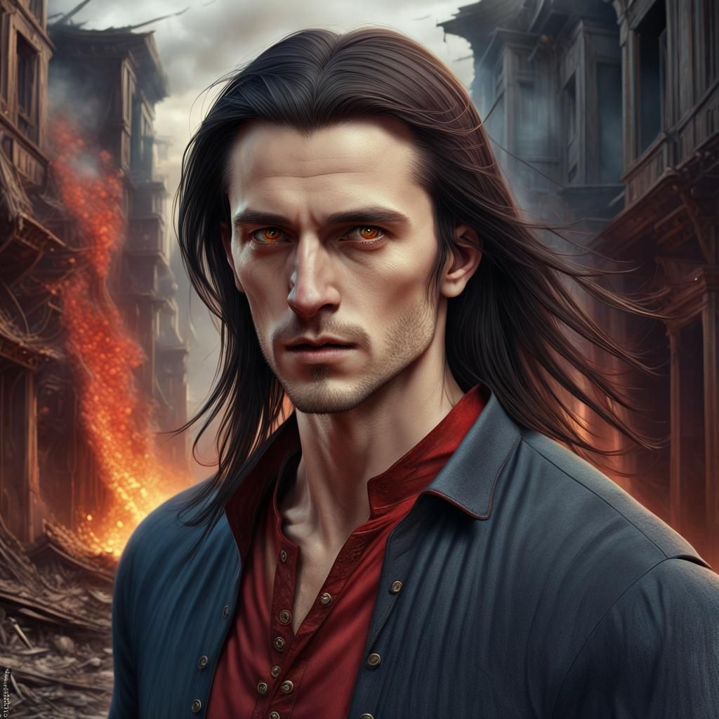 Khoryv, Maryana's fire magic teacher and real fairy-keeper of Kyiv