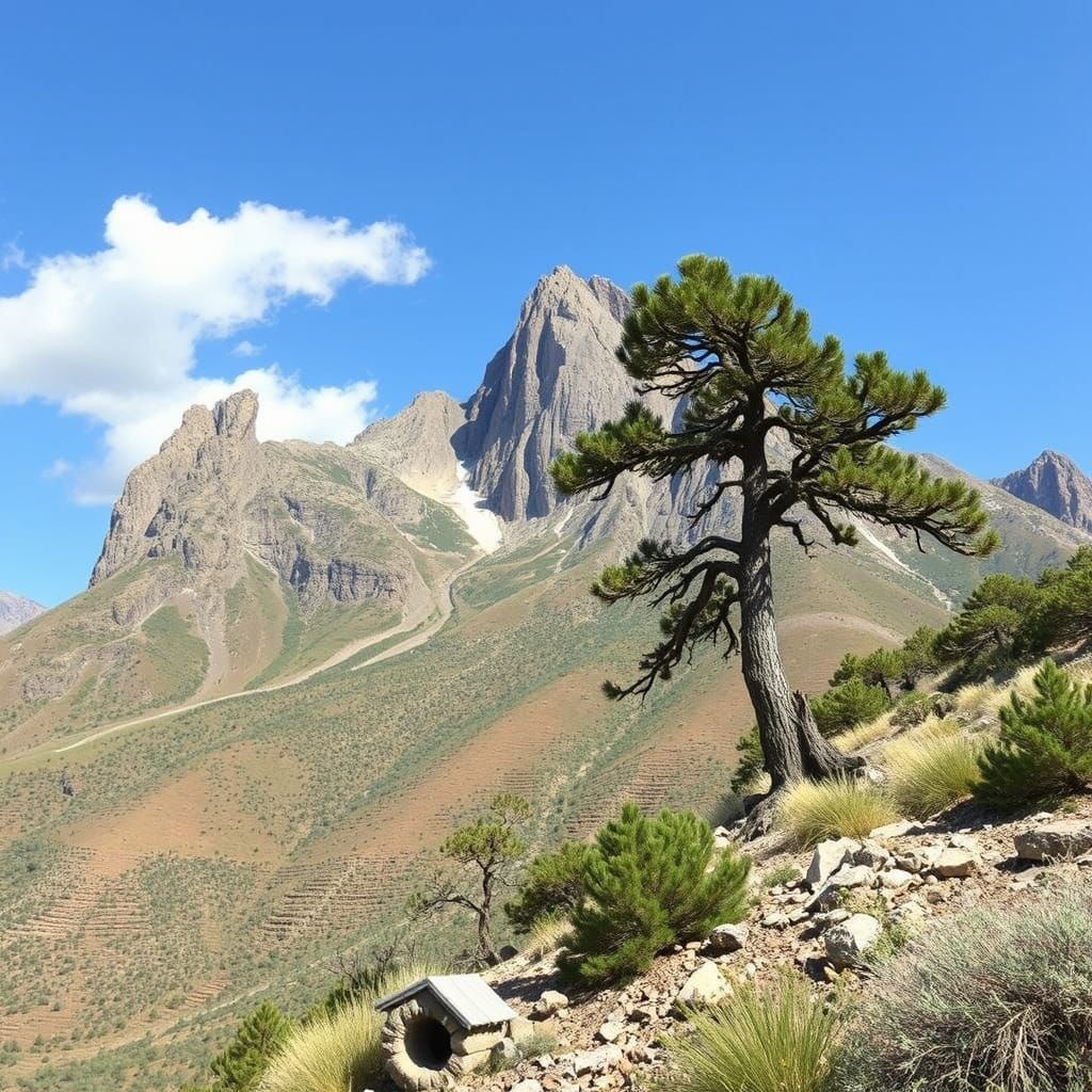 Billy the Mountain and Ethell the Tree