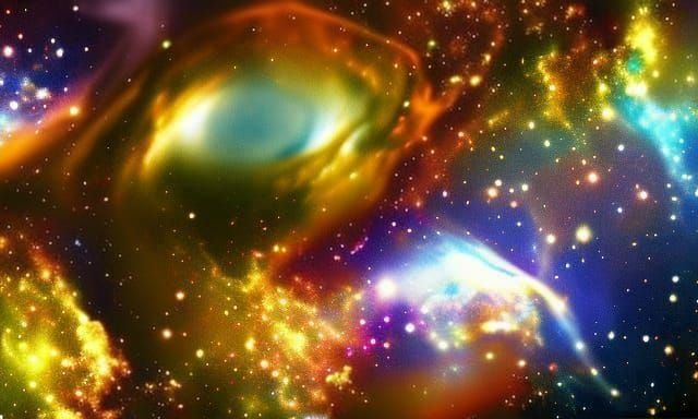 AI Generated Image of Deep Space