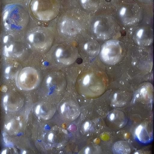 Abstract Still Life with Melting Elements in Sunlight