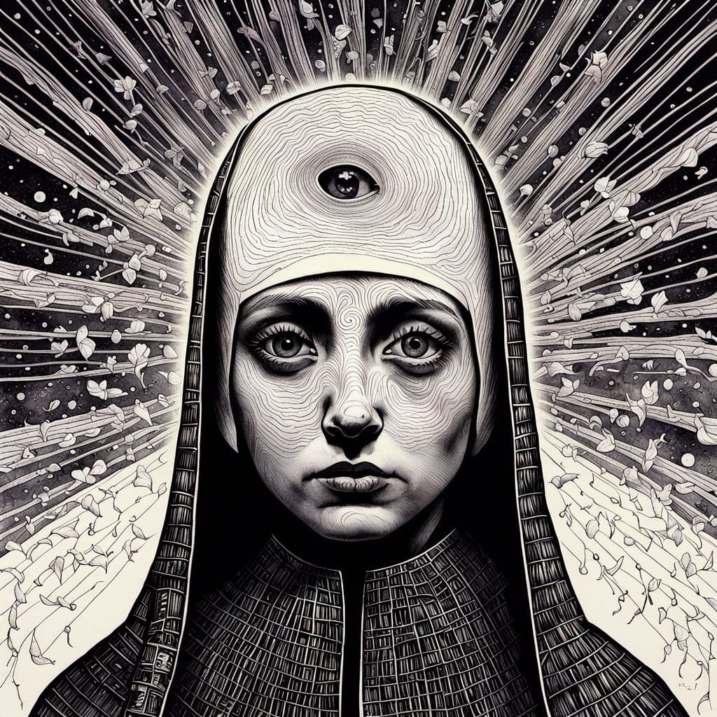 Third eye nun