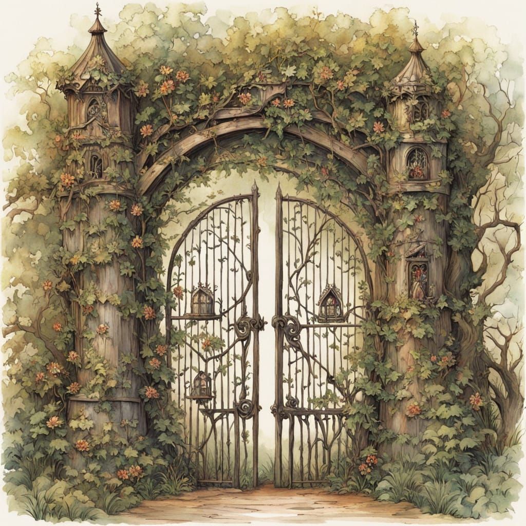 River's Whimsical Journey Through a Vibrant Valley