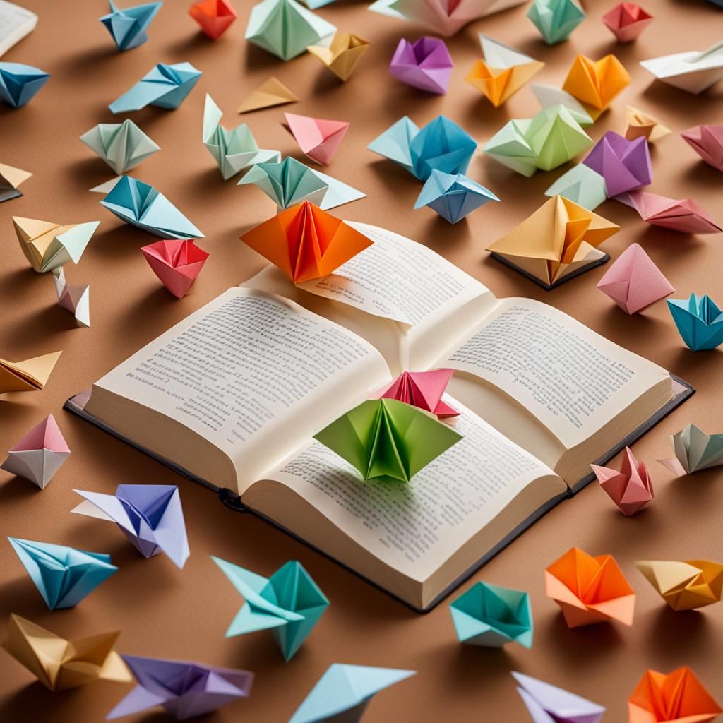 Origami Book for World Book Day