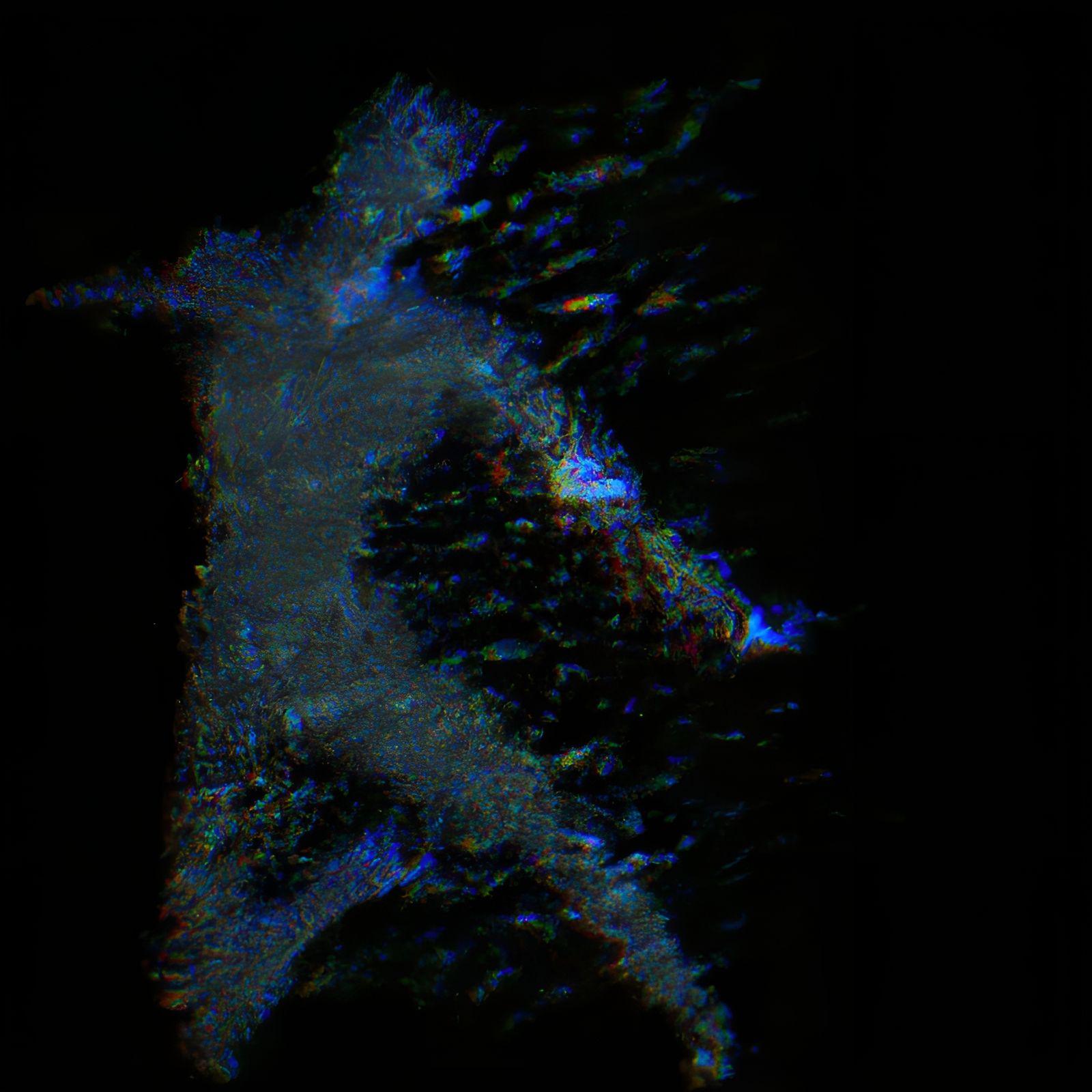 Spectral Prism Being in Divergent Flux