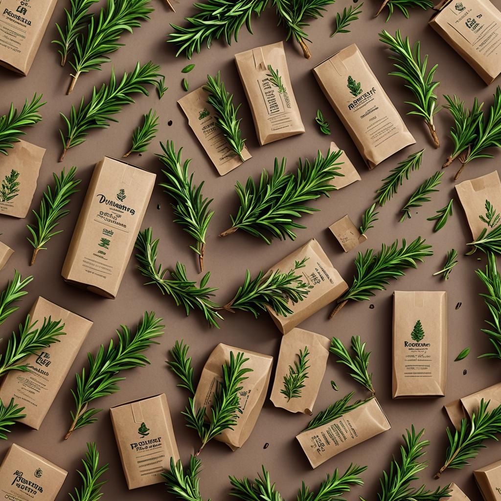 Eco-Friendly Rosemary Packaging from Mountains of Lebanon