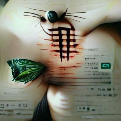 Abstract Distorted Design