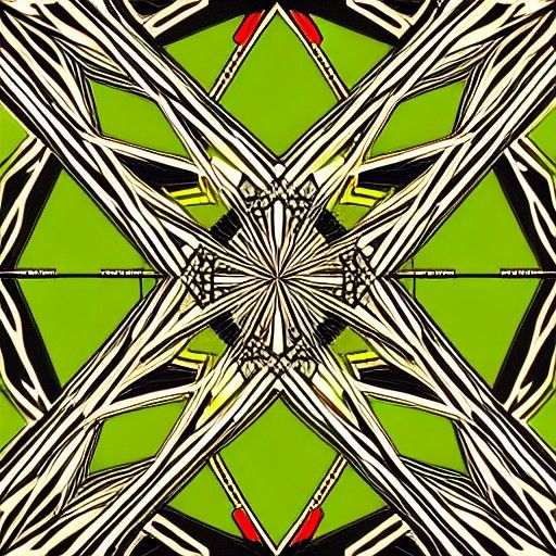 Abstract Broken Symmetry Visualisation