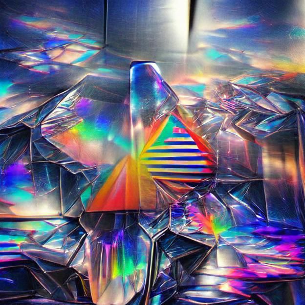 Prismatic Geometric Design with Spectral Colors