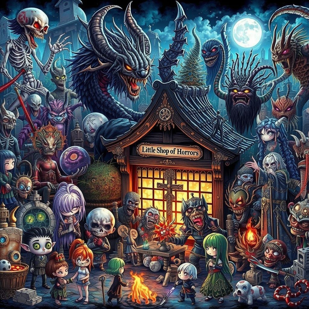 Macabre Landscape: Evil Fae, Monsters, and War-Torn Battlefi...