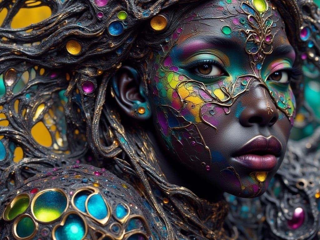 Expressive Portrait with Dramatic Cine Lighting