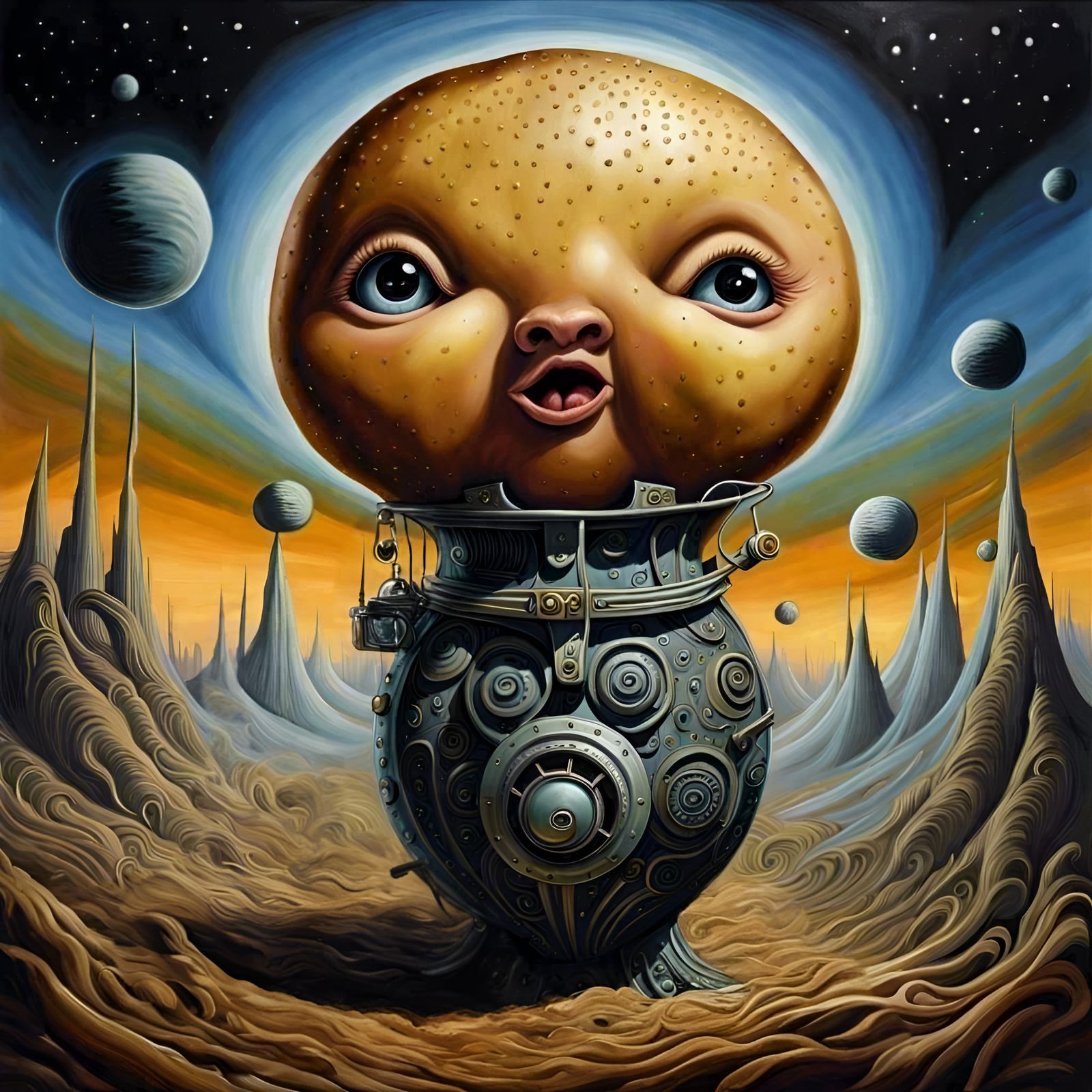 Cosmic Post-Apocalyptic Potato: A Stygian Fantasy