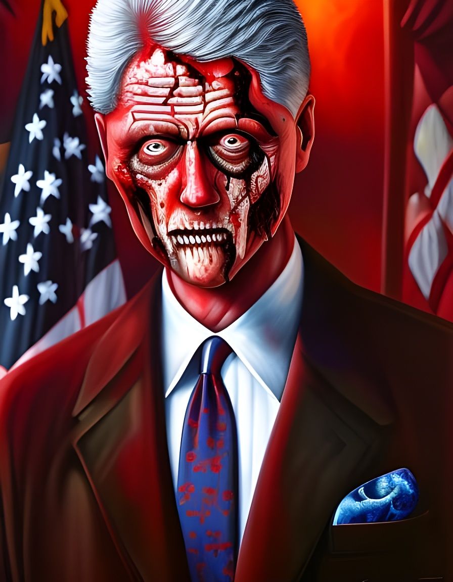 Zombie Bill Clinton