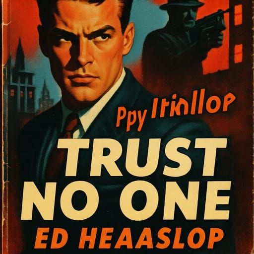 1950s Pulp Spy Thriller: Trust No One