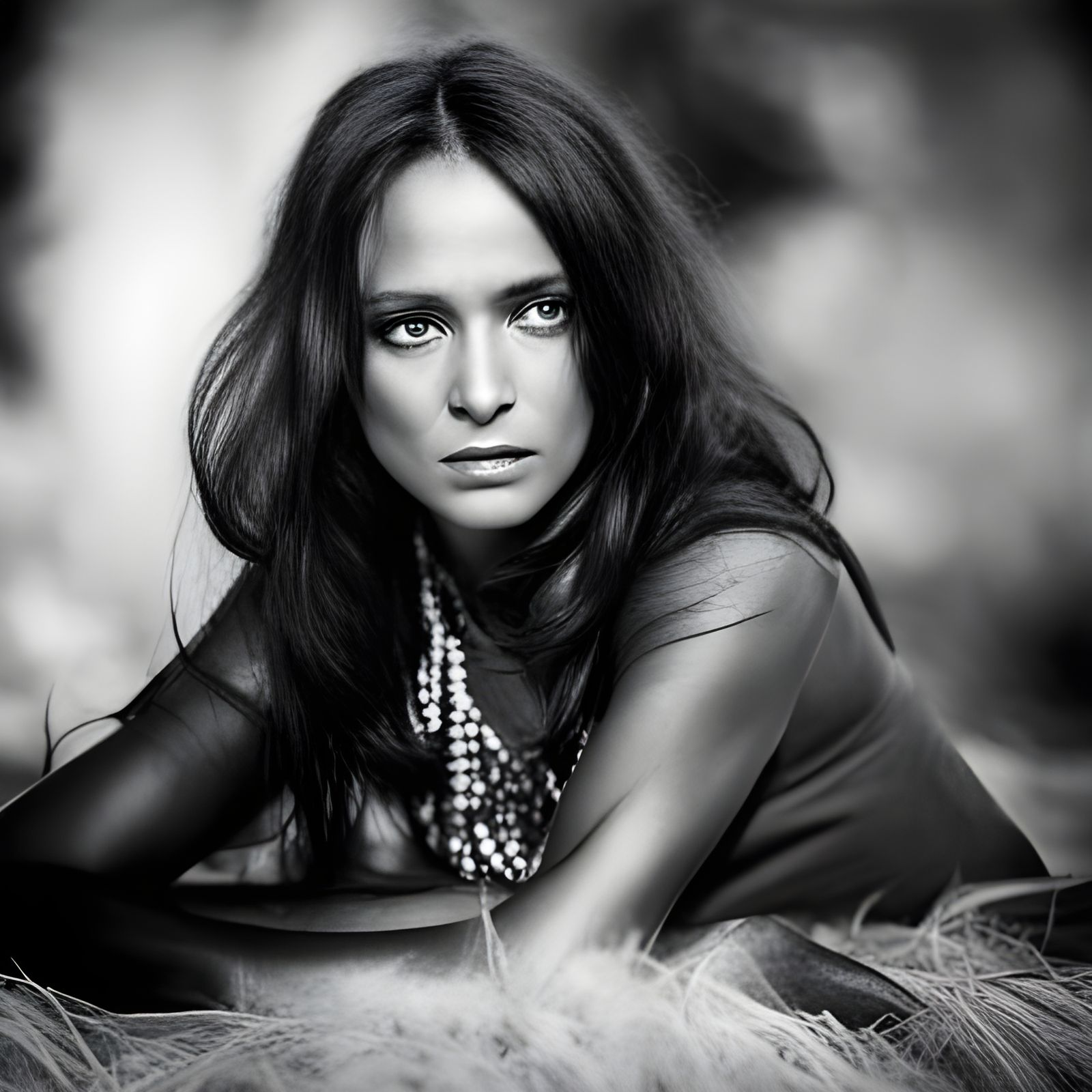 Stylized Portrait of Death