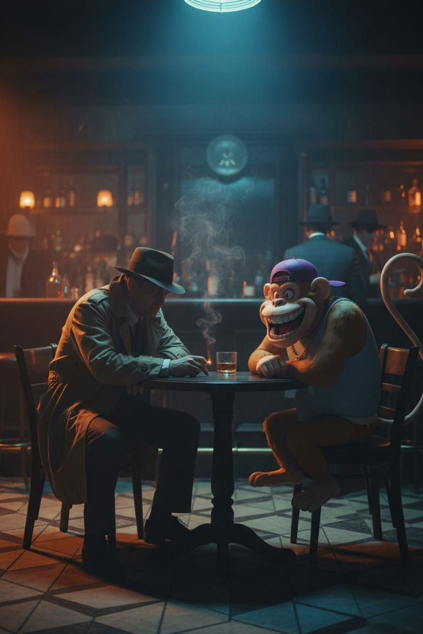 Man Meets Wistor T. Groila in Noir Speakeasy