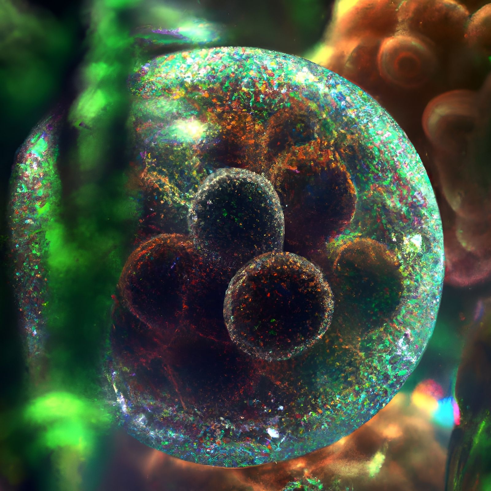 Hyperdetailed Quantum Mirrors in Volumetric 3D