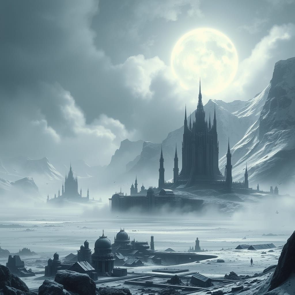 Futuristic, Abandoned World of Thaxaar III