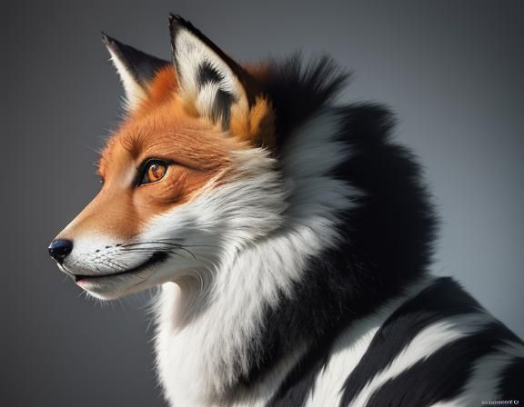 Eastern Zebra Fox, found in Tanzania