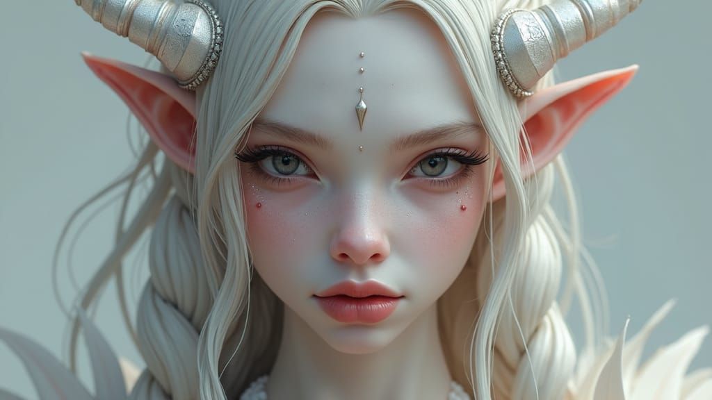 Fantasy Character Portrait in Hyper-Realistic Style