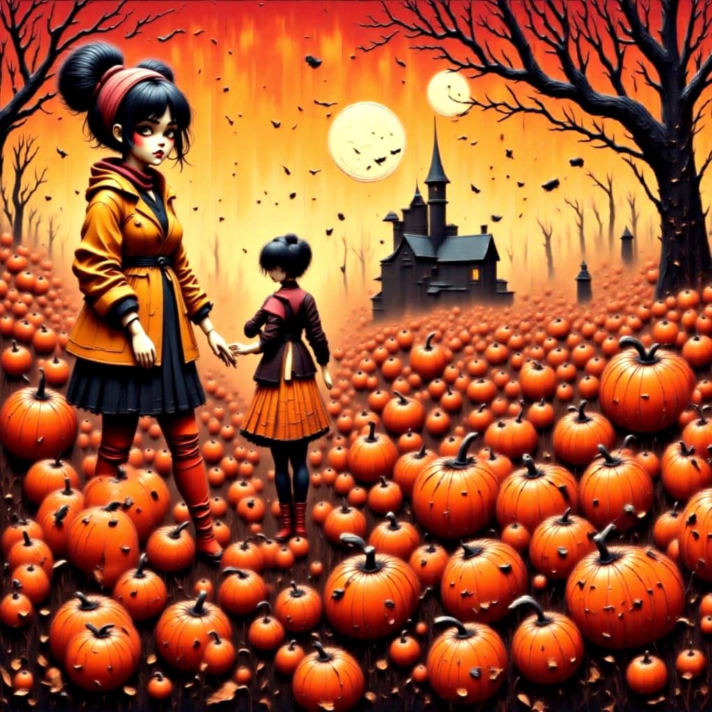 “Twin Moon Pumpkin Patch”