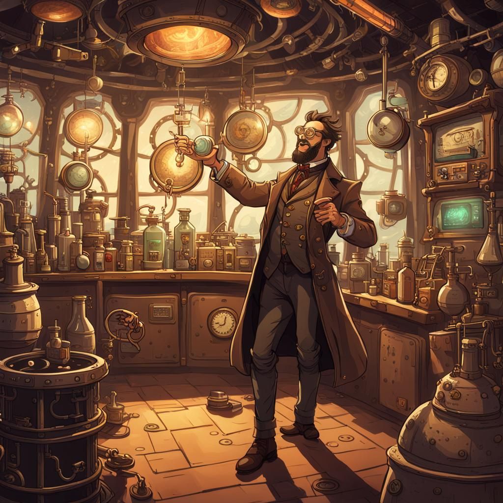 A Gleeful Mad Scientist