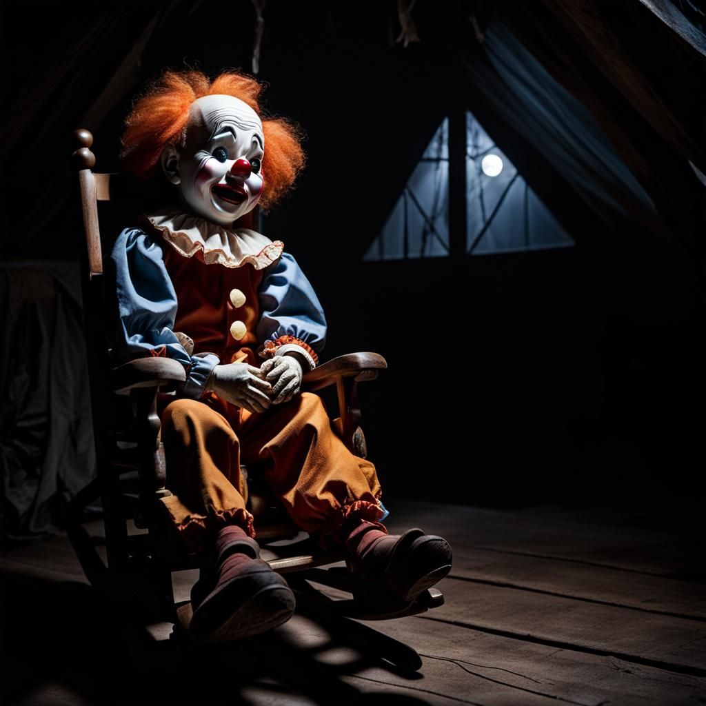 Clown Doll in the Attic